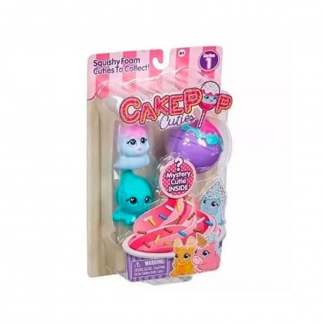 Pop001 Cake Pop Cuties 2 Unidades Con 1 Sorpresa En Blister