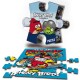 Abc104 Puzzle Ficha Plastica Angry Birds Classic