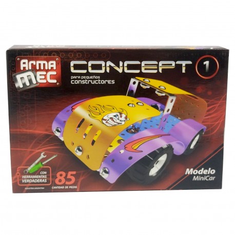 1800 Armamec Concep- Mini Car - 85 Piezas
