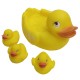 117 Chifles Familia Patos 18 Cm