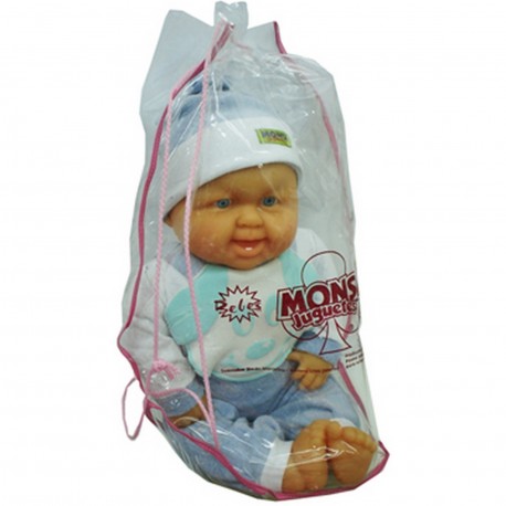 23A Facu Bebe Grande Sentado Bolsa Pvc