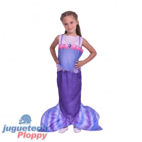 Cad 2145 Disfraz Princesa Sofia Sirena Talle 1