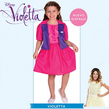Cad 7606 Disfraz Violetta Con Chaqueta Talle 1