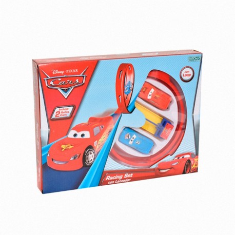 1183 Cars Racing Set Con Lanzador Cars