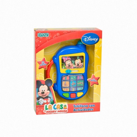 1592 Telefono Con Actividades Mickey -