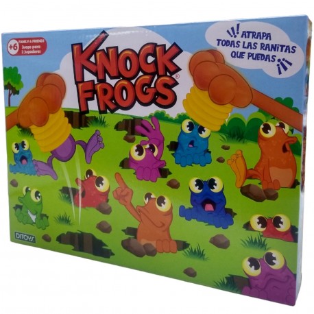 2616 Juego De Mesa Knock Frogs