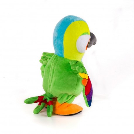 8020 Peluche Lorito Pepe Interactivo 21.5 Cm Granja