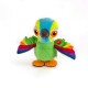 8020 Peluche Lorito Pepe Interactivo 21.5 Cm Granja