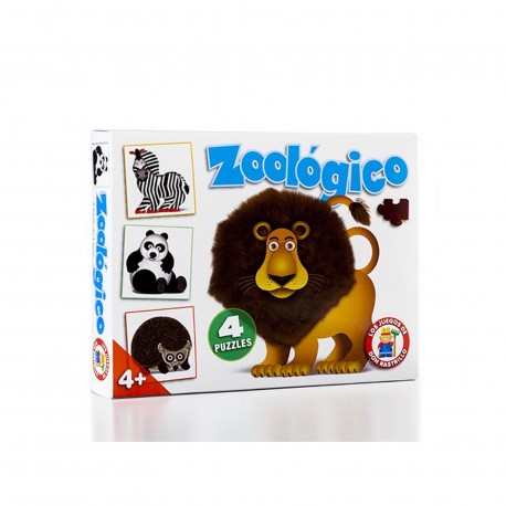 H354 Zoologico Puzzle 16-25 Piezas 4 Puzzle