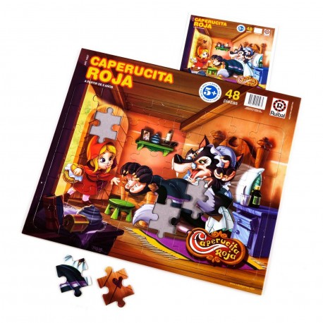 H507 Puzzle Caperucita Roja