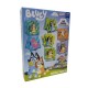 Blu01192 Memo Juego Con Goma De Base Bluey