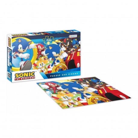 Snc01212 Puzzle 240 Piezas 48X33 Cm Sonic