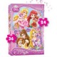 Dpu07333 2 Puzzles 24-36 Piezas Princesas