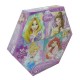 Dpu07349 4 Puzzles 56 Piezas Con Gemas Princesas