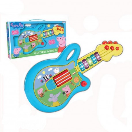 Epp06312 Guitarra Con Luz Y Sonido Peppa Pig