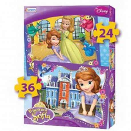 Dsf07162 2 Puzzles 24 Y 36 Piezas Sofia