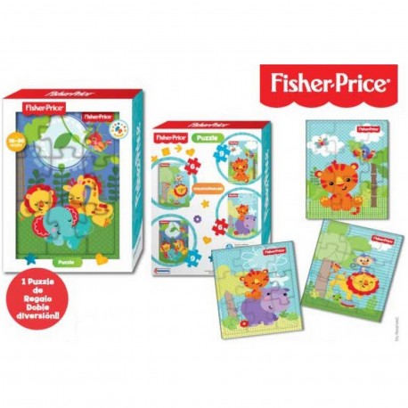 Mfp05241 Puzzle 6 Y 9 Piezas Fisher Price