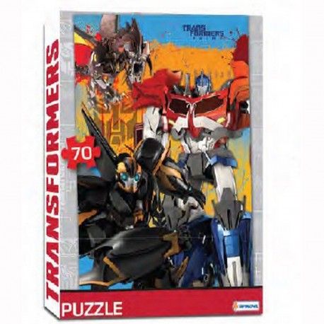 Hts09400 Puzzle 70 Piezas Transformers