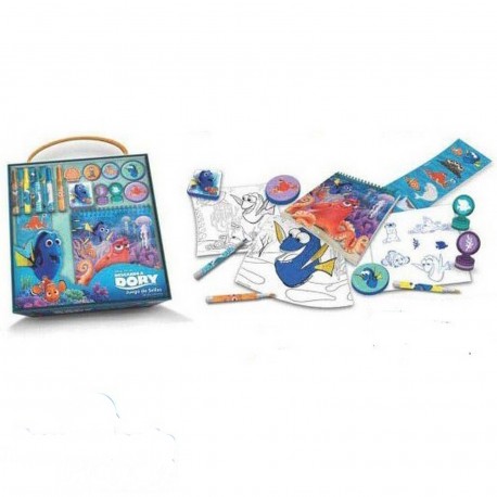 Dfd07906 Kit De Sellos Y Coloreo Finding Dory