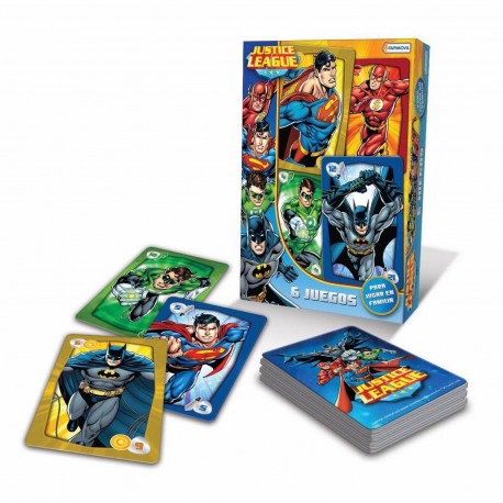 Wlj01923 6 Juegos Con Cartas Liga De La Justicia