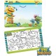 Dhm07983 Pizarra Bifaz Para Crayon Henry Monstruito