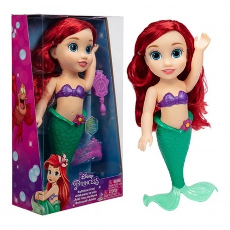 212204 Muñeca Ariel Sirena Hora De Baño Articulada