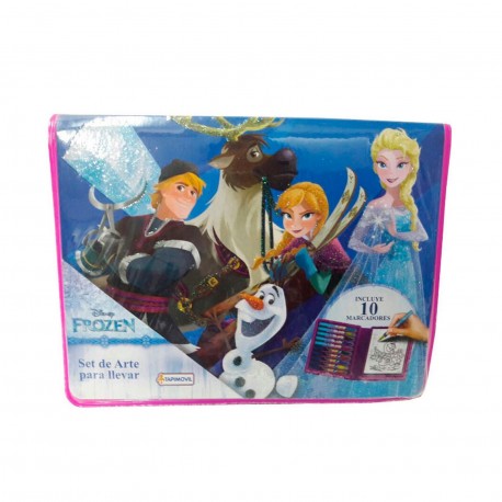 Dfz07851 Set De Arte Para Llevar Frozen