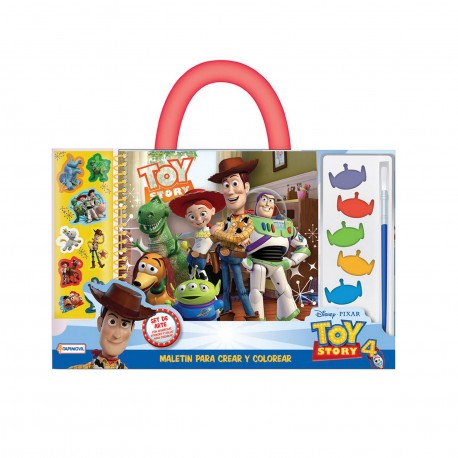 Dts07935 Maletin Para Crear Y Colorear Toy Story 4