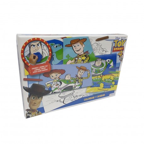 Dts07936 Colorear Y Borrar Toy Story 4