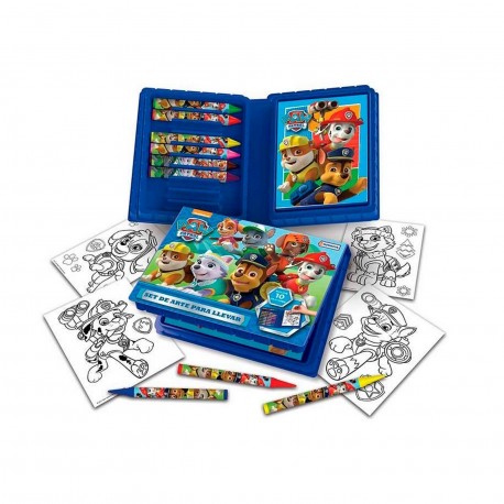 Spc09949 Set De Arte Para Llevar Paw Patrol