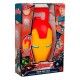 Dsu07598/2 Valija Maletin Plastico Con Forma Y Accesorios Con Forma De Iron Man - Capitan America Spiderman