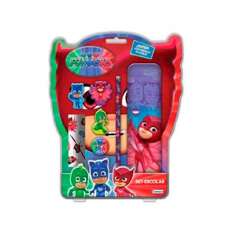 Epj00851 Kit Escolar Con Forma De Pjmasks
