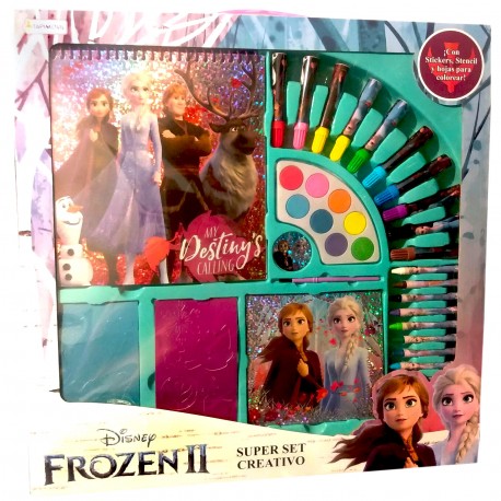Dfz07919 Super Set Creativo Frozen Ii