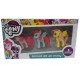 Hlp09320 Pack De 3 Gomas 3D My Little Pony De 6 Cm