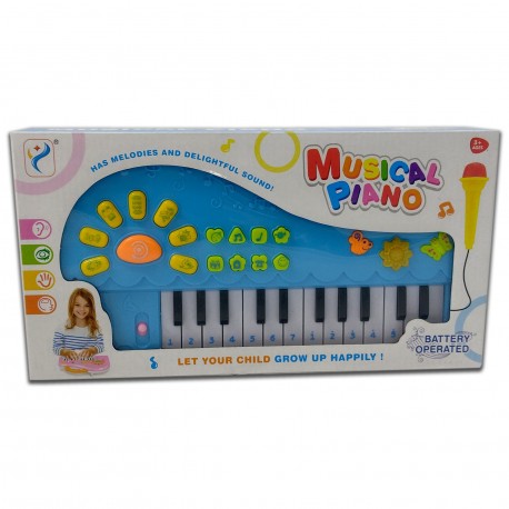 02210 Organo Musical Con Microfono 24 Teclas 6 Melodias