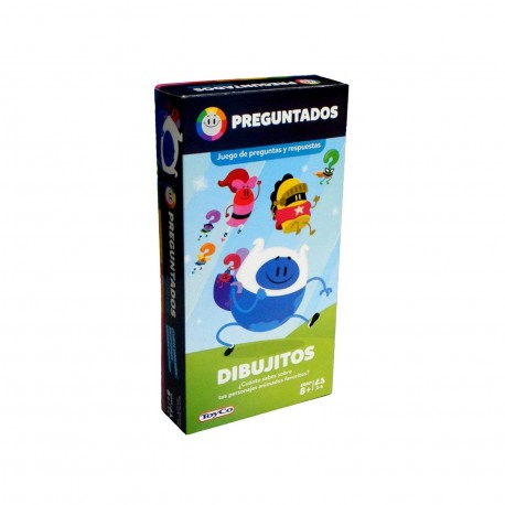 17008 Preguntados Dibujitos - Juego De Cartas