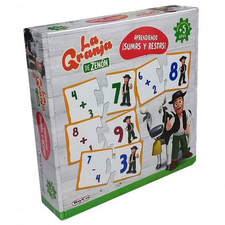 18055 Aprendiendo Sumas Y Restas Granja De Zenon