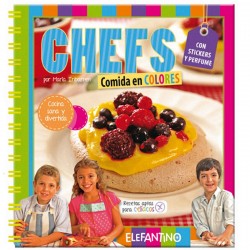 7553 Chefs Comida En Colores