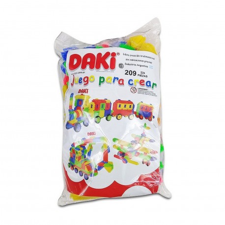 209 Daki Bolsa 224 Piezas Jardin