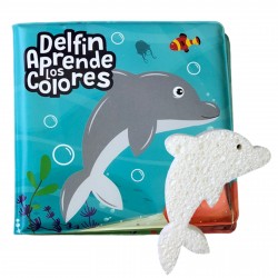 9810 Libro De Agua Delfin Aprende Los Colores