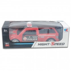 Bl6669-6732 Camioneta Policia Radio Control