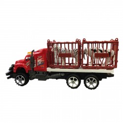 Bl6421 Camion Porta Jaula Animales 34.5*10*16 Cm