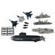 Bl7759 Set Submarino Militar 42*7*28 Cm