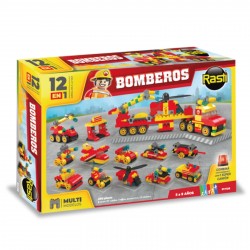 01 -1126 Rasti Bomberos 12 En 1 Multimodelos