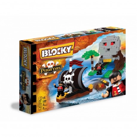 01-0638 Blocky Isla Pirata (140 Piezas)