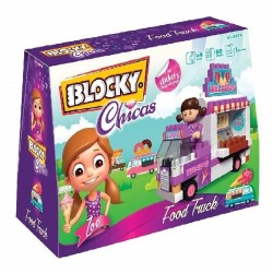 01-0674 Blocky Chicas Food Truck 65 Piezas