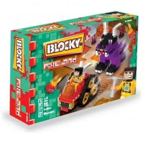 01 -0690 Blocky Pixeland - El Escape