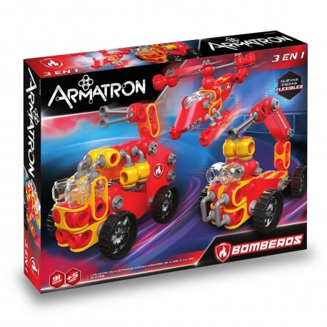 01-0768 Armatron Flex Bombero 91 Piezas