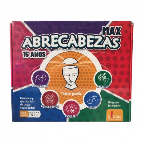 133 Abrecabezas Max Best Seller!!!