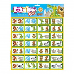 14 Domino Zoo En Bolsa